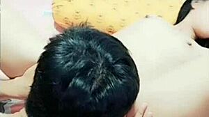 Webcam Girl So Cute With Boyfriend Fucking