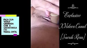 Sarah Rosa's Provocative Homemade Masturbation with Big Ass and Tits