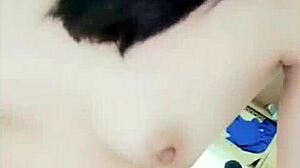 Webcam Girl So Cute With Boyfriend Fucking