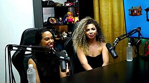 i'm dani motta showing my natural tits, and the presenter got so turned on - full podcast on sheer red