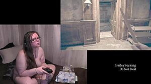 Naked Resident Evil 7 Playthrough Part 8 With Glasses And Tattoos