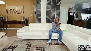 MILF POKING Around Trailer With BIG BLACK COCK