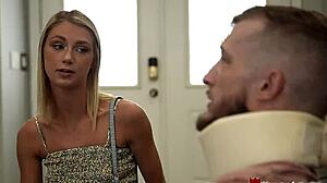 I watched Brick Danger drill Payton Avery's pierced teen pussy.