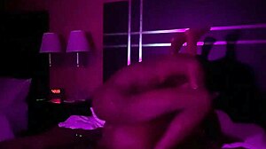 Ebony amateur gets creampied by monster cock in hotel room