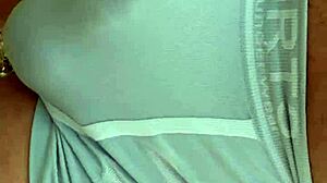 Look at that hardon bulging in those tight shorts outdoors