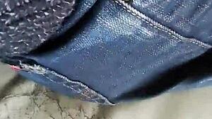 I peed in my jeans on the sofa