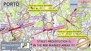 Porto portugal street prostitution map with massage parlours and brothels