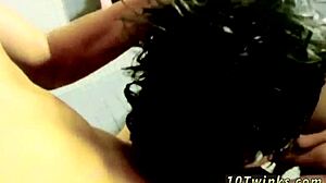 Young Blond Shaved Gay Twinks Engage In Bareback Action With Russian Cock In Bathroom Movie