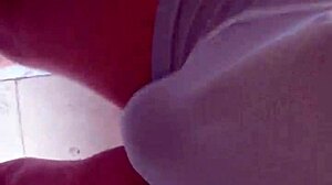 Look at that hardon bulging in those tight shorts outdoors