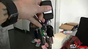 Bold blowjob scenes in making a porn movie sequel