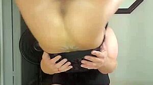 Watch Trixie Dixie Doing Vertical 69 with a Horny Milf. How Does She Handle Those Natural Tits?