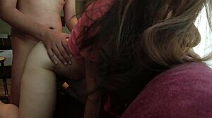This cute asian amateur bends over for doggystyle cumshot