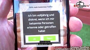 slim german latina with natural tits in nylons at sex meeting