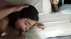 POV Deep Blowjob Leading to Rough Sex and Creampie