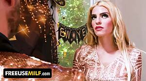 my free use ex-wife milf teases with panties before sideways pussy fucking