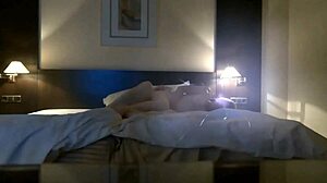 Couple enjoys a relaxing stay at the hotel with amateur vibes