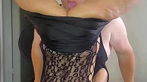 Watch Trixie Dixie Doing Vertical 69 with a Horny Milf. How Does She Handle Those Natural Tits?