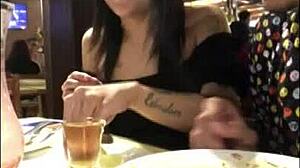 You got so horny and squirted in the hotel room?