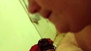 Me and my girl playing on camera