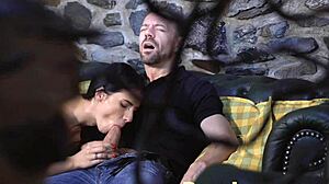 Sexy Babe Nelly Kent Rides Massive Danish Cock Hard