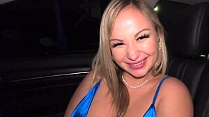 I had an anal date with a hot blonde, deepthroating and face fucking her big tits and ass roughly.