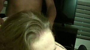 Wow! Britney Skyy sucks BBC in an intense interracial threesome!