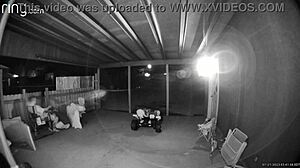 caught sucking big cock on porch with neighbors watching deepthroat skills