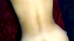 skinny slut bent over for doggystyle anal creampie in homemade video