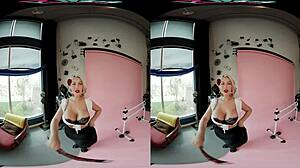 VRHush Flamenco Dancer Bridgette B Seduces with Shaved Pussy and Big Tits