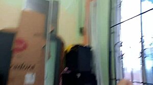 Watch this Mexican student get found in her underwear and start stripping without a care, catch it before it's deleted!