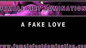 Bratty Blonde Dominates with Rough Foot Smelling Action?