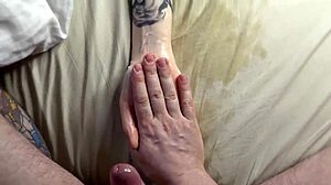 Step daughter oil massage leads to rough handjob