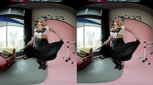 VRHush Flamenco Dancer Bridgette B Seduces with Shaved Pussy and Big Tits