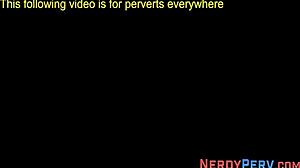 british chick tricked into sucking nerd's cock 😏