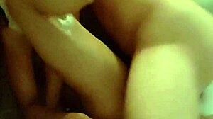 Intense missionary fucking in a hotel room