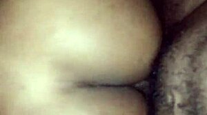 Petite 18+ Enjoys Big Black Cock in POV Monster Cock Action
