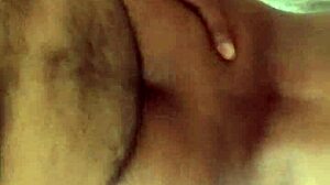 Amateur Black Couple Bent Over in Homemade Doggystyle Passion