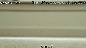 plastered to her giant dirty soles, that beach bod goddess with extreme crush domination!