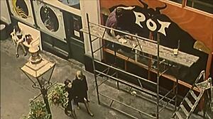 bold vintage taboo liaison between step sisters in retro setting