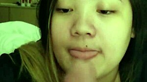 My asian gf sucking my dick