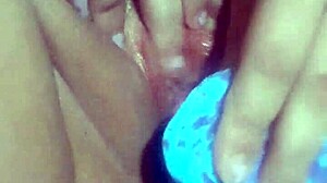 i play with my dino dildo