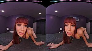 Redhead Masturbates with Toys in VR Allure Longing