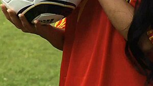 a beautiful model explores nude beauty in an outdoor setting with other babes