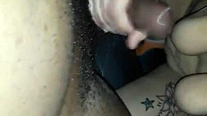 Can This White Slut Handle My Black Cock In A Sucking Blowjob?