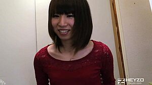Sakura Yomai gets creampied in AV interview part 1