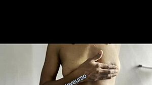 Tamil beauty unveils her seductive charms who’s freshly showered