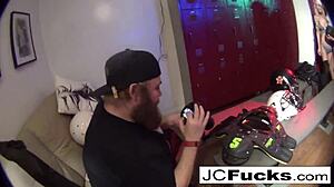 these redhead lesbians are fucking wildly in the locker room