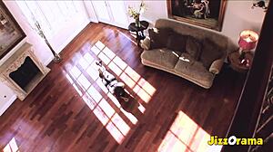 Wow! Big Butt Latina Teen Rides Huge BBC!