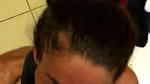 Watch this white girl deepthroat and suck until I cum?