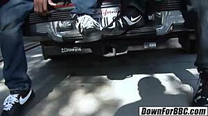 melody nakai's plump booty rides big black cock too much for stepbrother